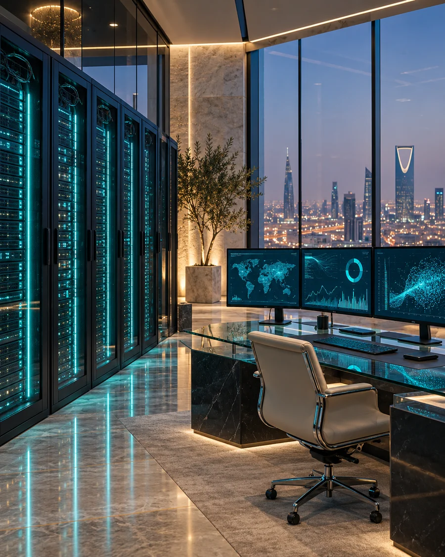 مركز بيانات للتحول الرقمي