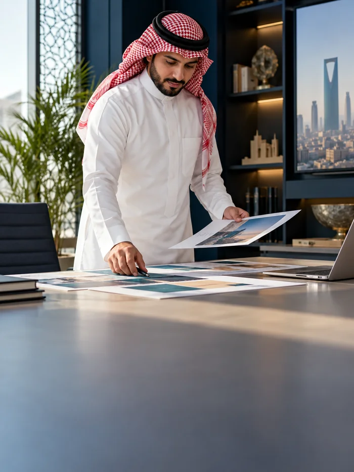 مشهد مهني سعودي في التواصل المؤسسي وبناء الهوية البصرية